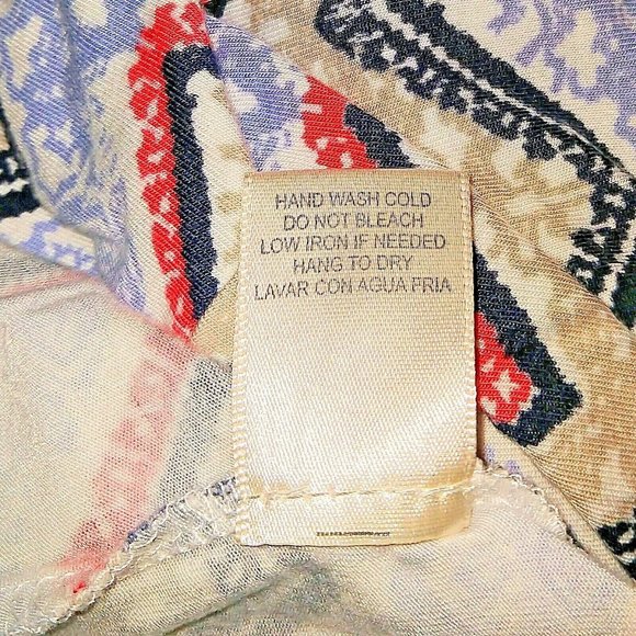 Skies Are Blue Womens Top Size XS Sleeveless Knit Pleated Keyhole Back - Picture 7 of 7